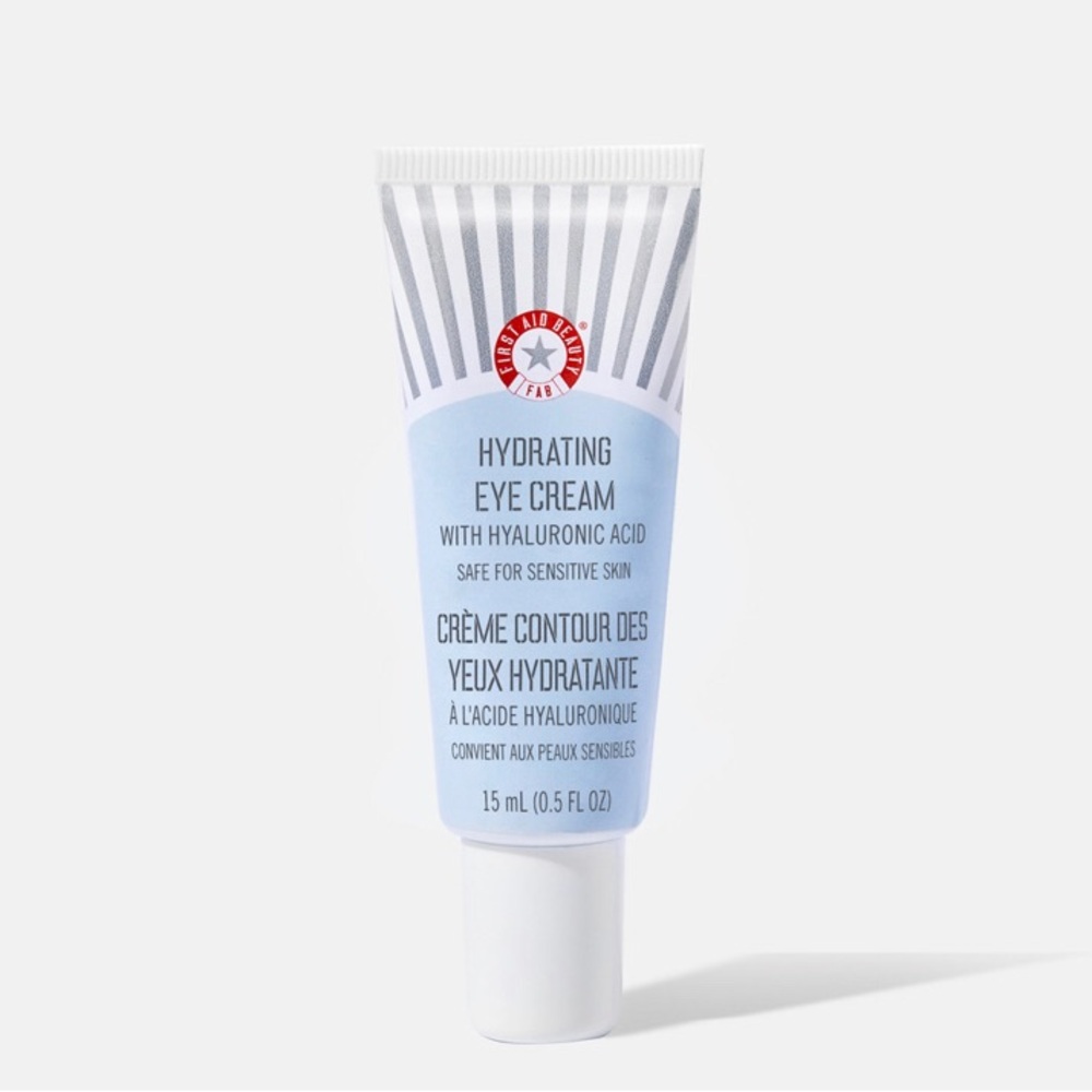 NEW FAB First Aid Beauty Hydrating Eye Cream Hyaluronic Acid Sensitive Full Size